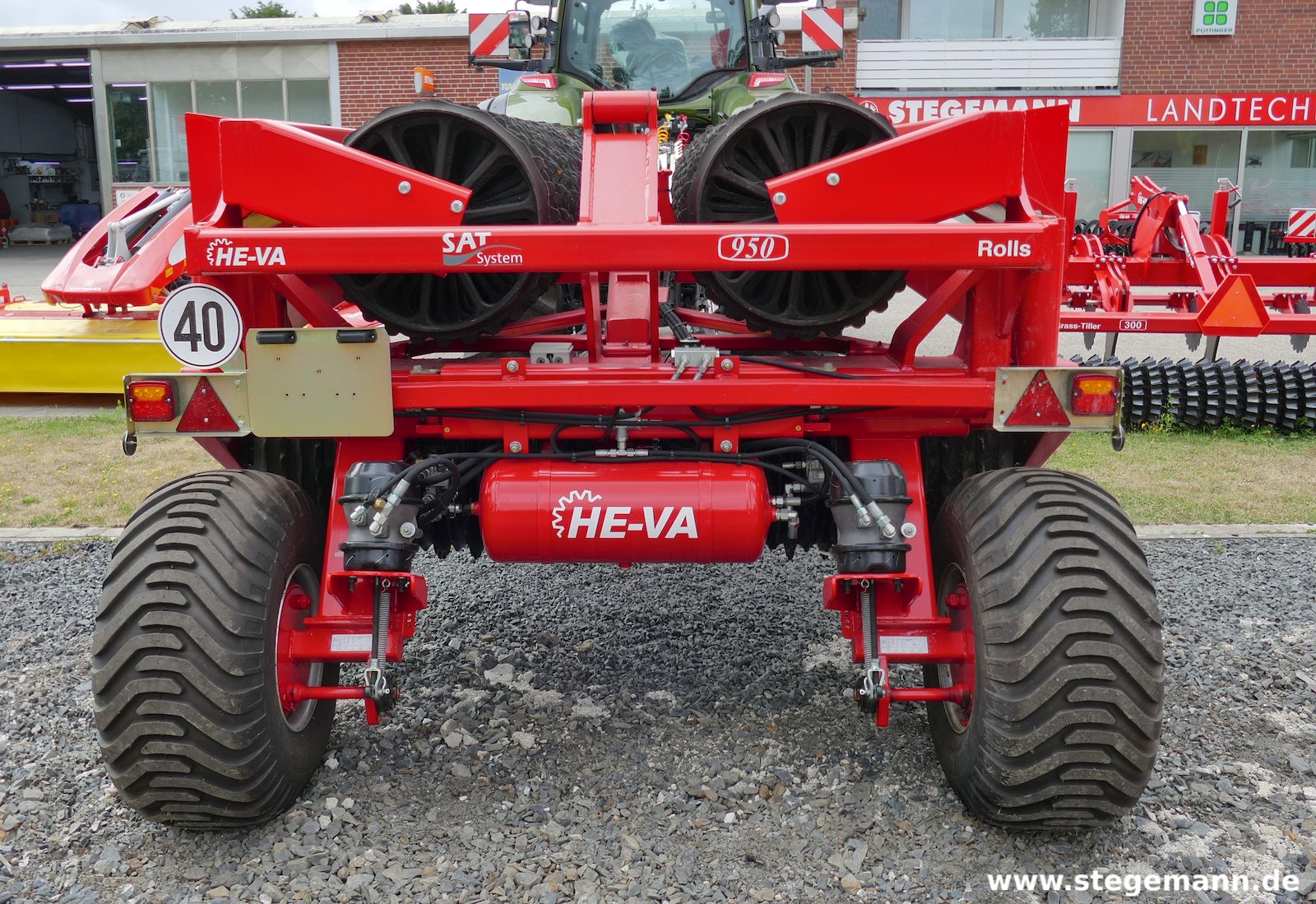 HE-VA Ackerwalze Tip-Roller 9,50m