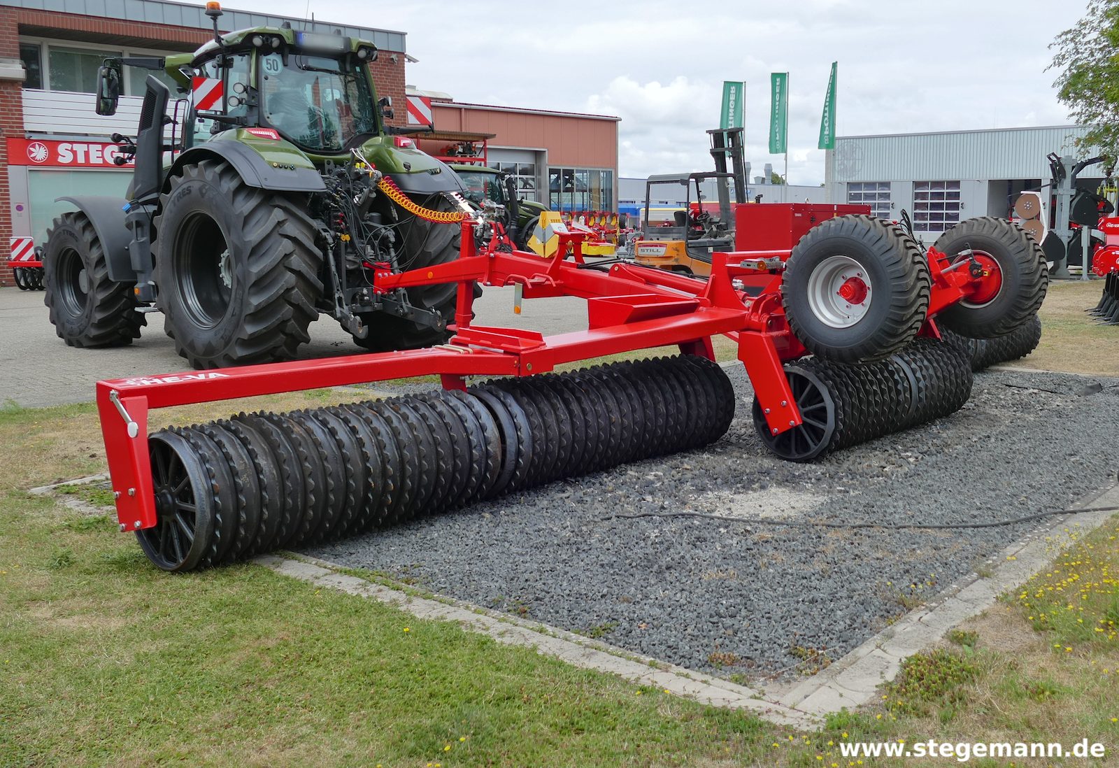 HE-VA Ackerwalze Tip-Roller 9,50m