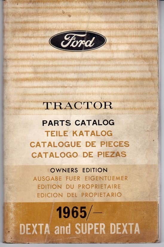 Ford DEXTRA und Super Dextra Ersatzteilkatalog